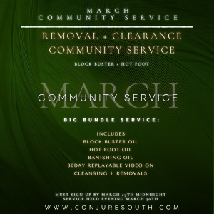 MARCH | REMOVAL + CLEARANCE COMMUNITY SERVICE